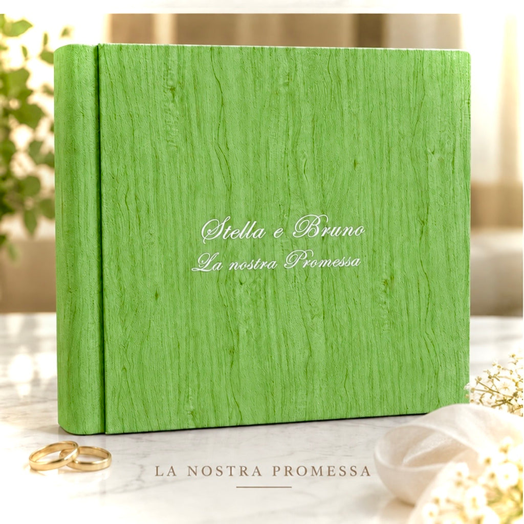 Album Fotografico Personalizzato 23×23 cm – 40 Fogli, 80 Facciate