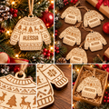 Maglioncino di Natale – Addobbo in Legno Personalizzato