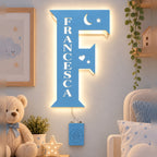 Lampada Lettera LED COB Personalizzata con Nome – 20×30 cm