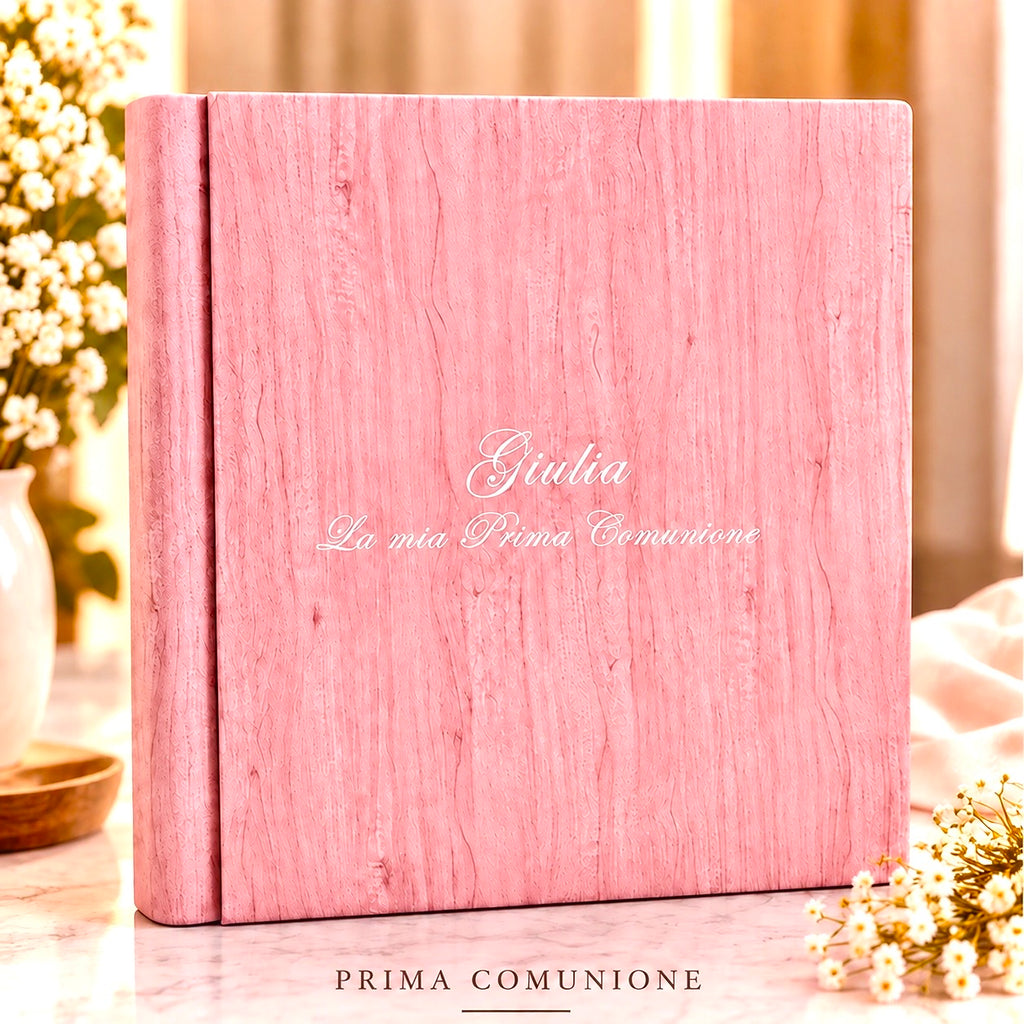 Album Fotografico Personalizzato 23×23 cm – 40 Fogli, 80 Facciate