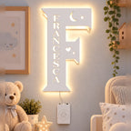 Lampada Lettera LED COB Personalizzata con Nome – 20×30 cm