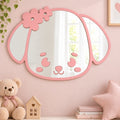Specchio Cagnolina per Cameretta Bambini in Legno – 50×35 cm