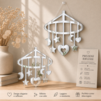 Specchio Decorativo Giostrina in Plexiglass Specchiato – Oro o Argento