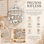 Specchio Decorativo Giostrina in Plexiglass Specchiato – Oro o Argento